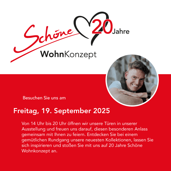 20 Jahre Schöne Wohnkonzept